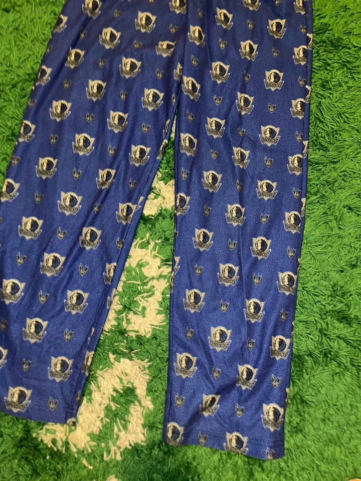Pantalones de pijama de baloncesto Y2K NBA Unk Lounge Wear Dallas Mavs Mavericks Foto 3 de 4