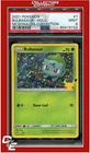McDonald's Collection 2021 Bulbasaur Confetti Holo 1 PSA 9
