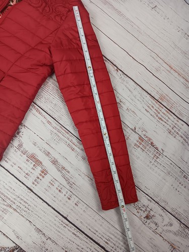 Aventura Puffer Jacket Women’s Medium Quilted Insulated Full Zip Floral - Picture 10 of 13