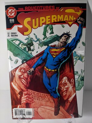 Adventures of Superman #618 (2003) Vs. The Mxy Twins. DC Comics. 12 PICTURES