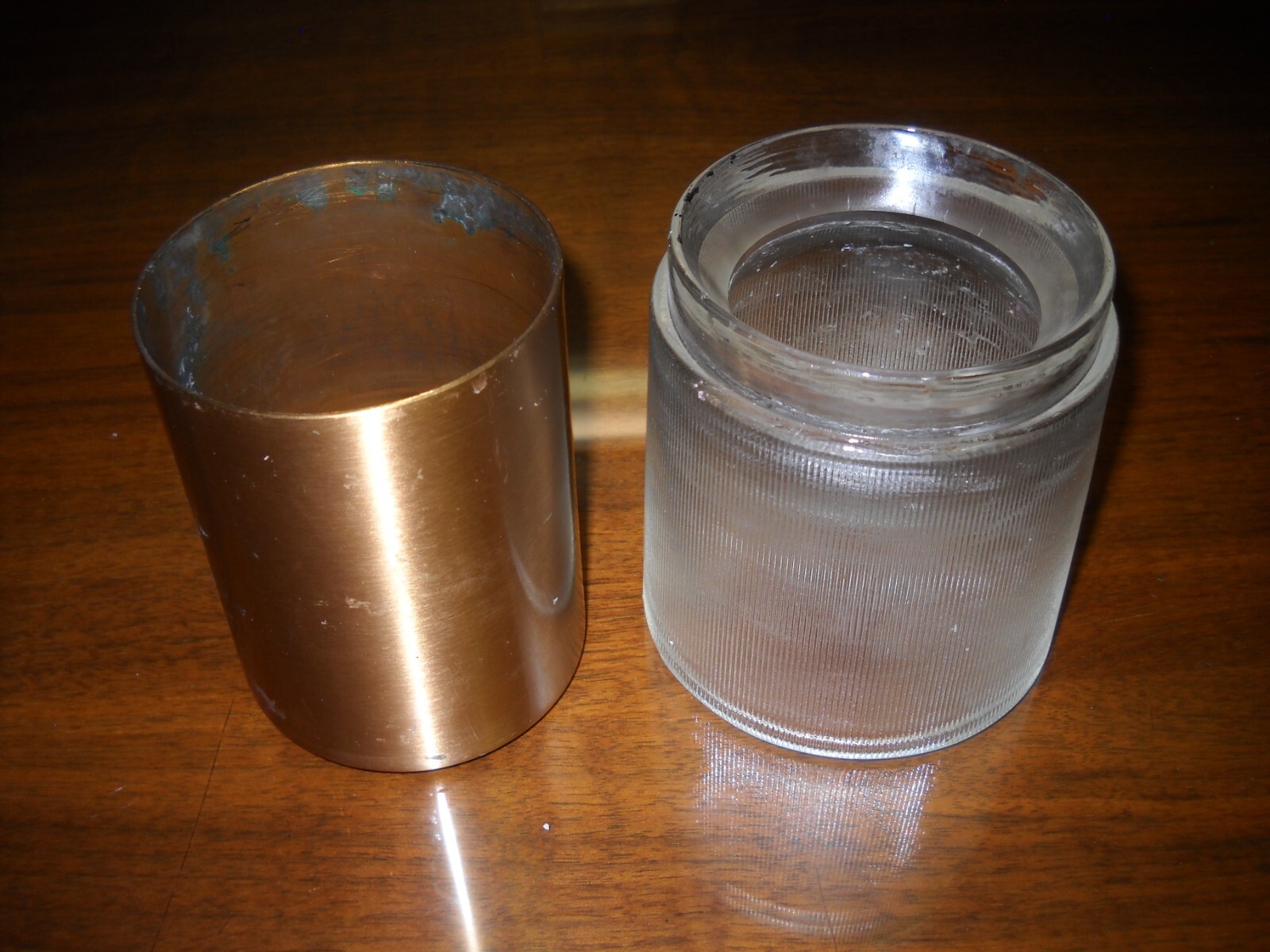 3" Glass Candle Follower + Brass/Bronze Paschal Easter Candle Socket eBay