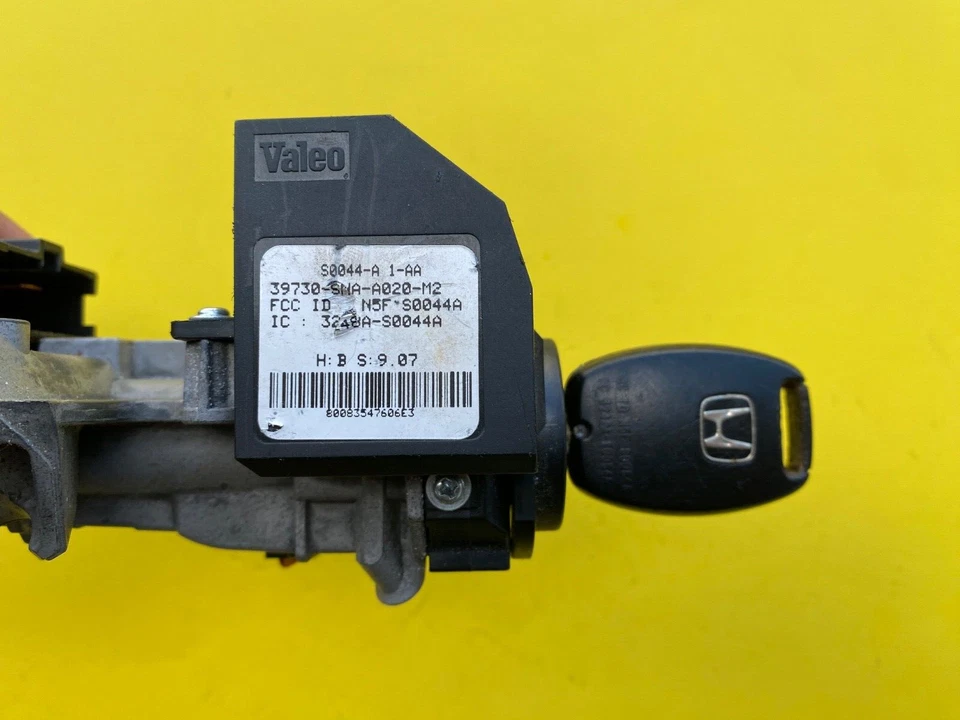 Interruptor de encendido Honda Civic 2006-11 bloqueo con llave inmovilizador OEM 39730-SNA-A020-M2 Foto 3 de 4