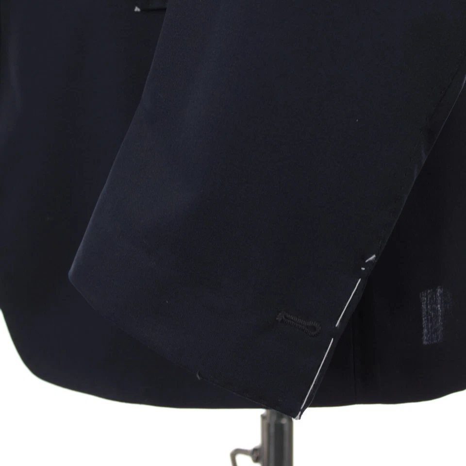 Eleventy Platinum NWD Wool Sport Coat / Blazer Size 58 (48R US) In Solid Blue - Image 4 of 4