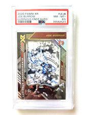 2020 Panini XR luminous Endorsements Joe Burrow Rookie Auto # / 49 PSA 8.5 🔥 