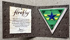 Firefly Independents Patch 3” Loot Crate Exclusive Brand New with Sleeve 2016
