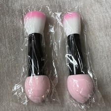 2 Double Ended Makeup Brushes  Sponges Brand ...