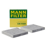 Mann CUK19004 Innenraumfilter Aktivkohle Satz FüR BMW X3 F25 X4 F26 64319312318