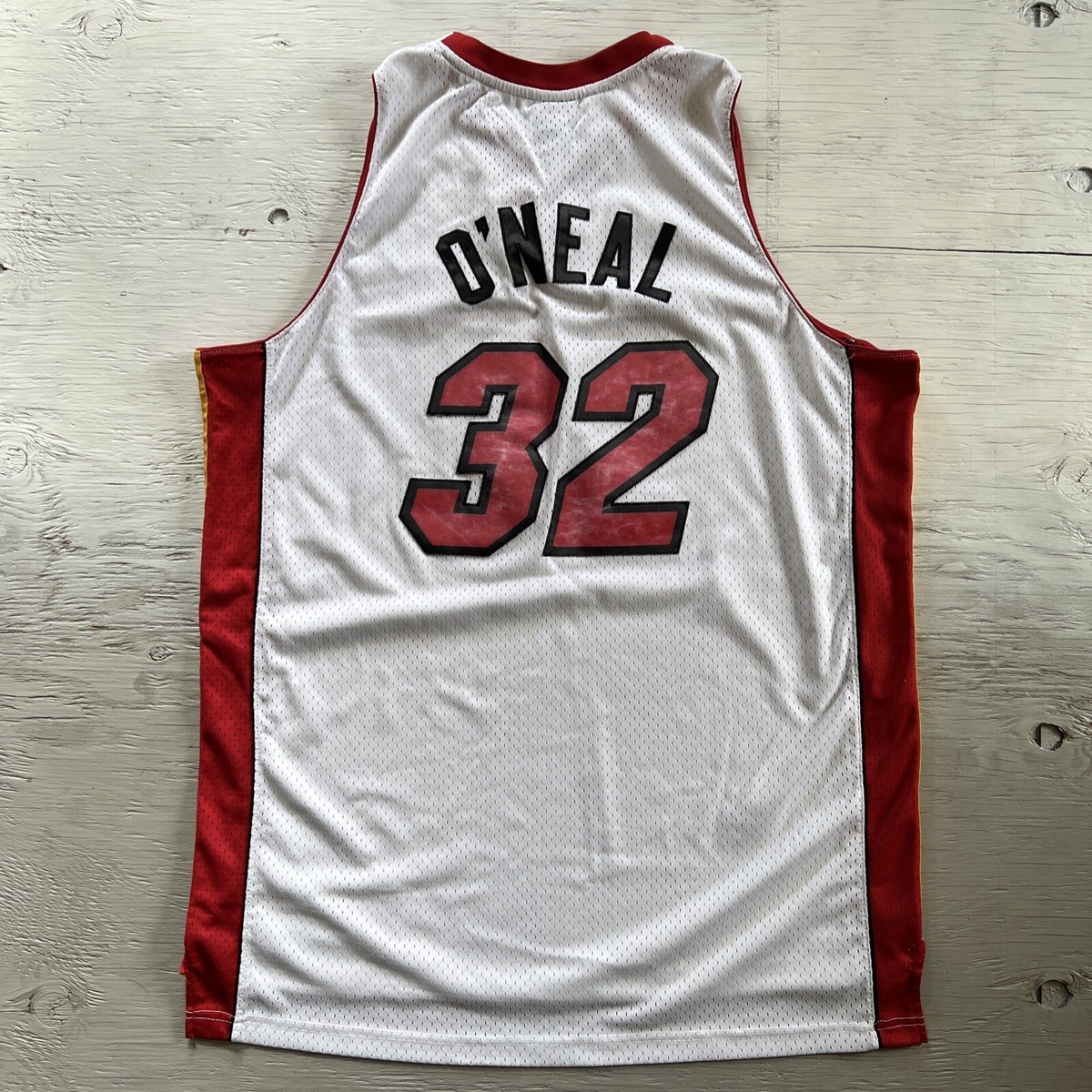 2004 Reebok Miami Heat Shaq Shaquille O'Neal NBA Jersey #32