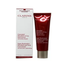 CLARINS SUPER RESTORATIVE DECOLLETE AND NECK CONCENTRATE 75 ML/2.4 OZ. NIB