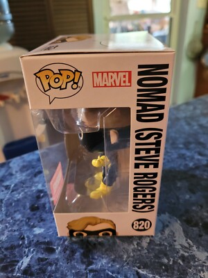 Funko Pop Marvel #820 Nomad Steve Rogers - Collector Corps