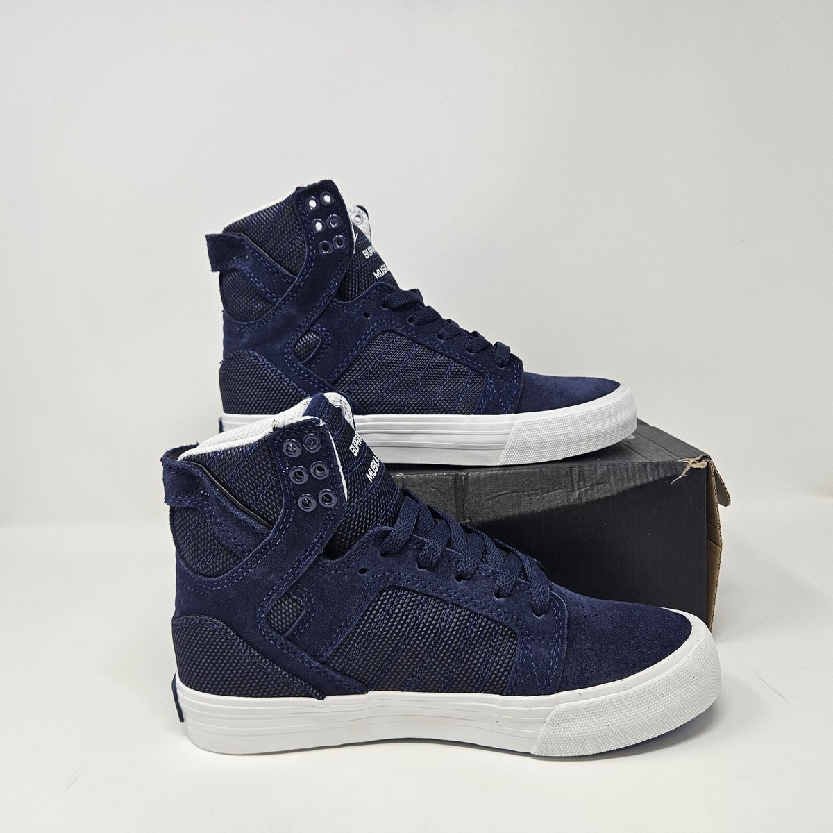 Zapatillas Tipo Converse Tenis Supra Skytop De Botas Para Mujeres