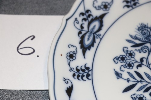 Blue Danube Japan 8 1/4" (21 cm) Snack/Dessert Plates – Set of 6 - BD-L-04 - Picture 9 of 10