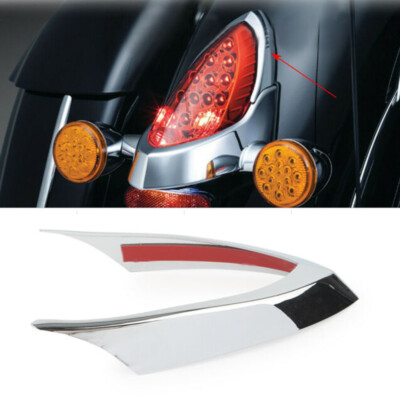 Motorcycle Taillight Top Trim For 2014 2018 Indian Chief Classic Dark
