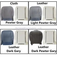 For 2003-2014 Chevy Express & GMC Van Driver Bottom Seat Cover & Foam Cushion