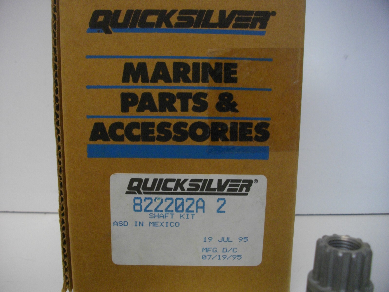 Mercury Quicksilver MerCruiser 822202A2 control handle shaft kit 