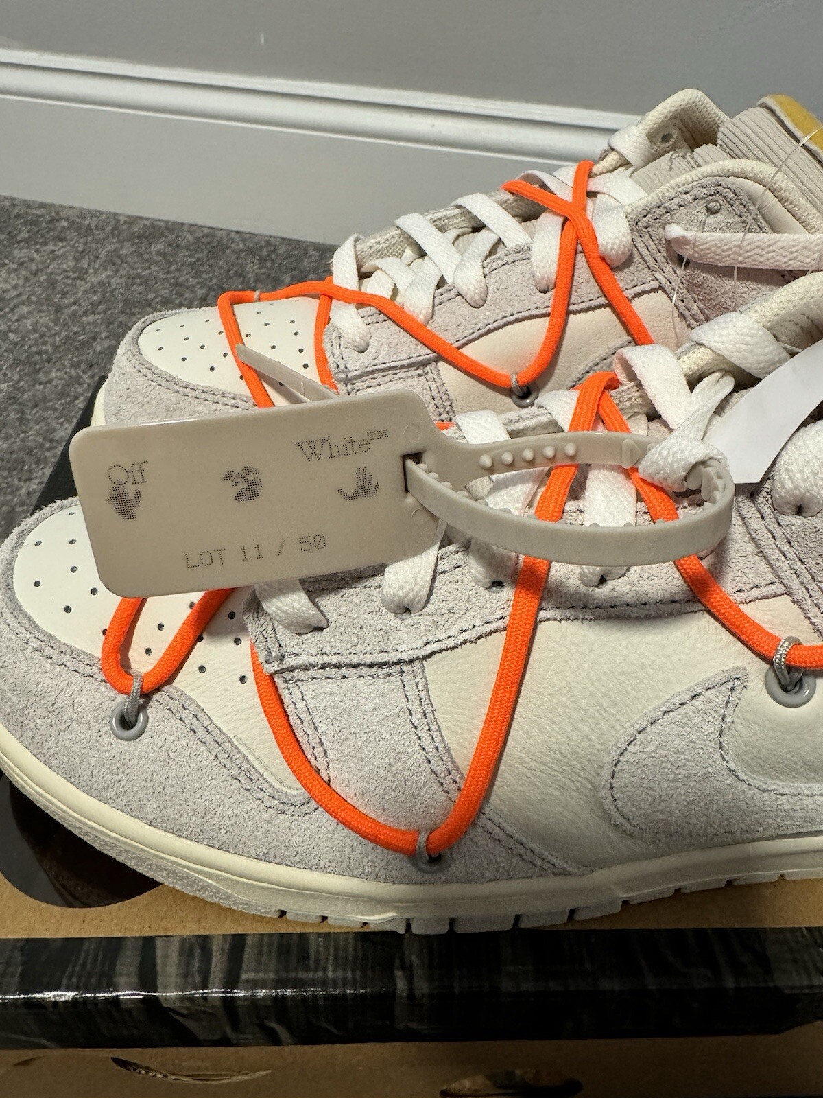 OFF WHITE X NIKE Nike Off White x Dunk Low 11 di 50 taglia 11