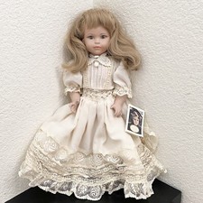 Bambola porcellana biscotto vintage 1997 Le Bambole Di Arianna EVELINA Made in Italy