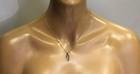 New 925 sterling silver .11ct black blue diamond pendant 18" necklace 3.2g — photo 9