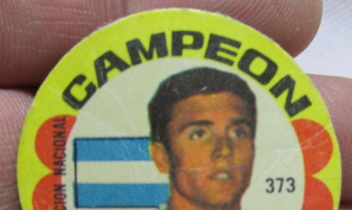 1966 ALBUM CAMPEON, CRACK, PERFUMO, ARGENTINA # 373, DISC TRADING CARD - Picture 3 of 5