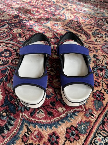 Marni Blue Color Blocked Neoprene Sandals size 37 (7) - Bild 1 von 12