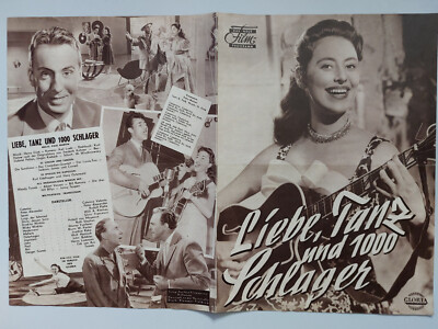 DNF 1955 Liebe, Tanz und 1000 Schlager Caterina Valente, Peter Alexander, Rudolf