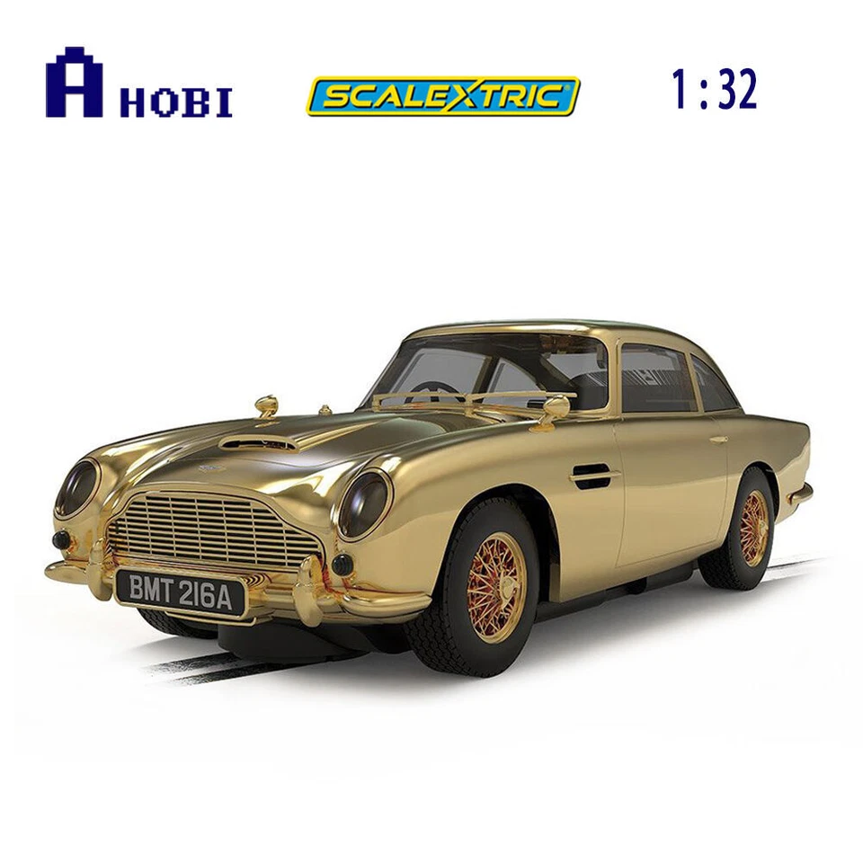 Scalextric James Bond Aston Martin DB5 Goldfinger 60th Anniversary 1:32 Slot Car