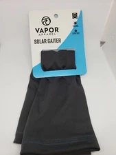  VAPOR APPAREL UNISEX GRAY SOLAR GAITER UPF 50+ MULTIPLE USES COOL WICKING NIP