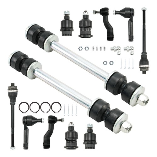 12pc Front Upper Lower Ball Joint Sway Bar Tie Rod for Silverado GMC Sierra 1500 - Picture 5 of 10