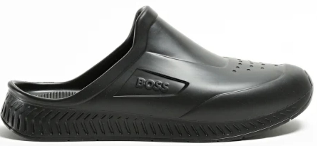 BOSS Slip On Titanium R_Slid Size 38 Black 
