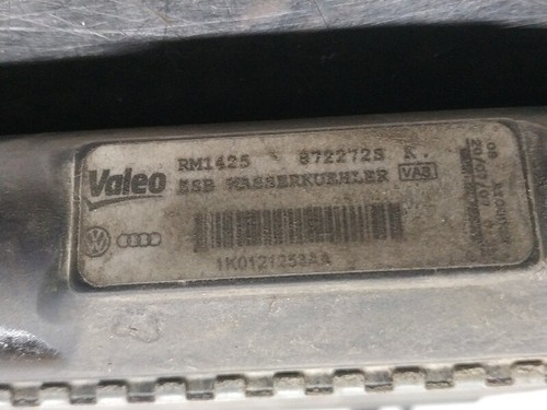 1K0121253AA radiateur eau pour SEAT LEON (1P1) REFERENCE 2005 440239 - Photo 3/4