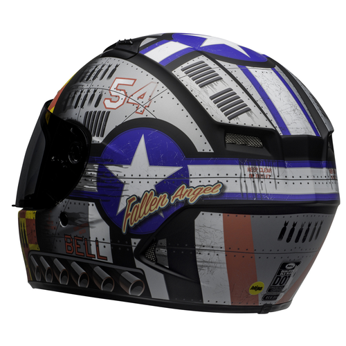 Casco de motocicleta Bell Qualifier DLX Mips Diablo May Care Gris - Imagen 7 de 15