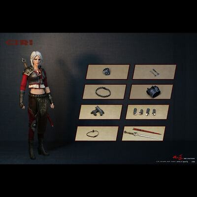 Nine Craftsmen 1/6 Ciri 未開封新品 J-002 IN STOCK New Nine Craftsmen J-002 1/6 Ciri Armored Edition