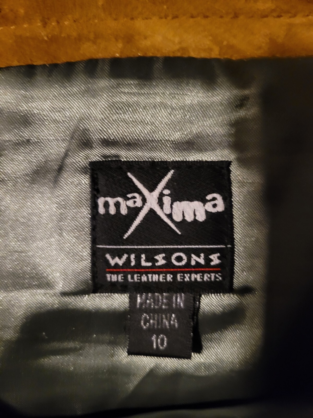 Wilsons Leather MAXIMA Patchwork Tan Suede Leathe… - image 7