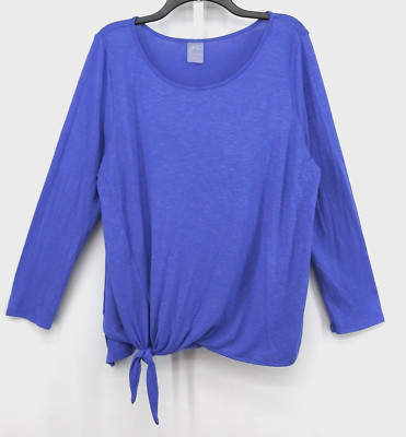 トップス s ZX Platinum by ZeroXposur 2XL Knotted Bottom Lightweight Long