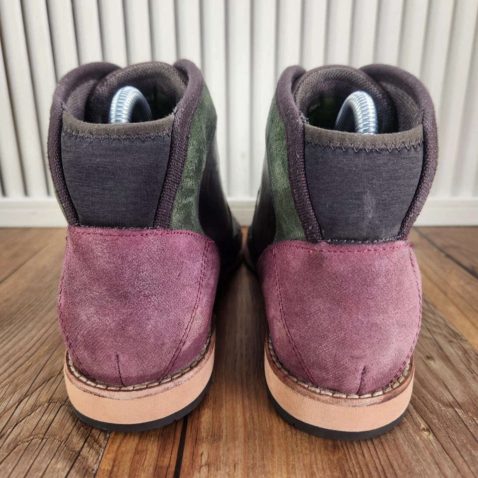 Botines boho hipster de cuero marrón talla 9 Ahnu Harper para mujer *LEER* Foto 4 de 4