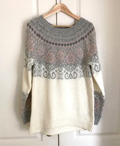 pastel sweater dress