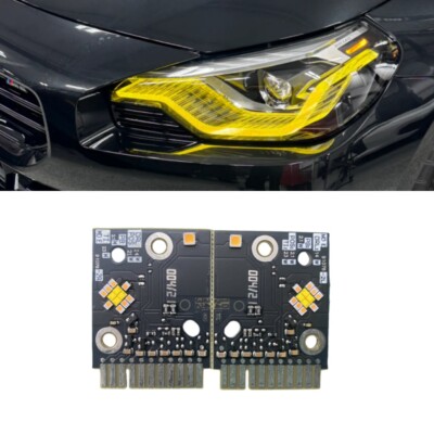 CSL Yellow DRL For 2023 BMW G87 G42 M2 M240I Daytime Running Light LED Boards