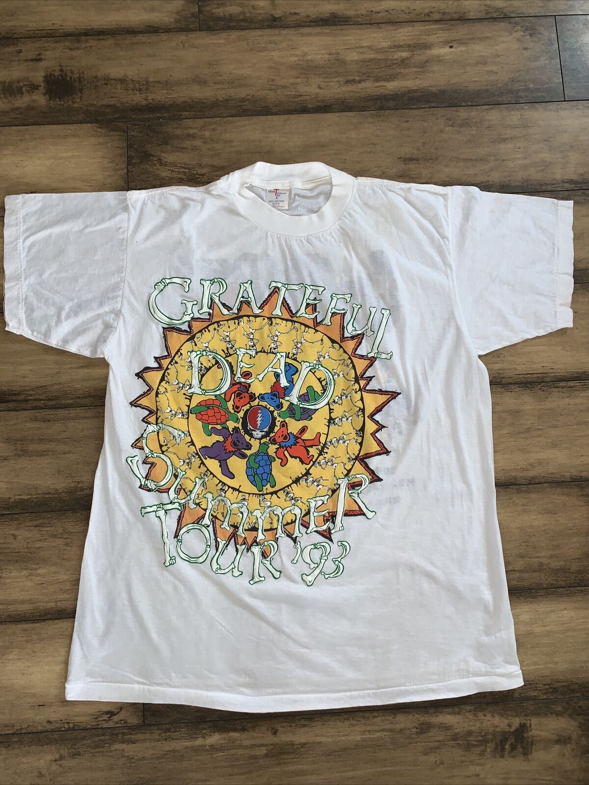 Grateful Dead 1993 Summer Tour Vintage Shirt (misprin… - Gem