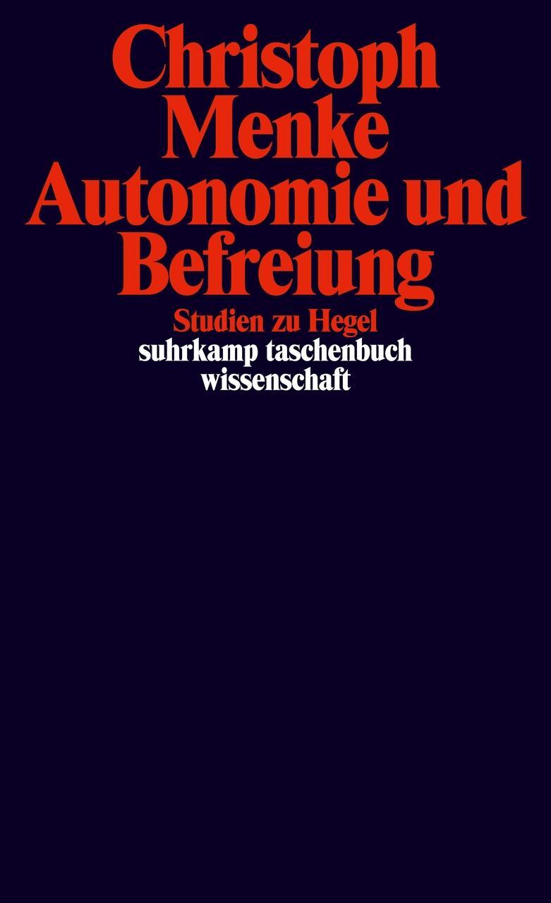 Thumbnail - Autonomie Und Befreiung Christoph Menke
