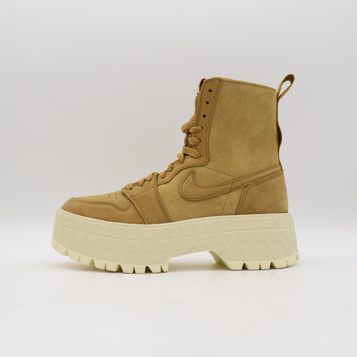 FJ5737-700 Nike Women's Air Jordan 1 Brooklyn Wheat Muslin