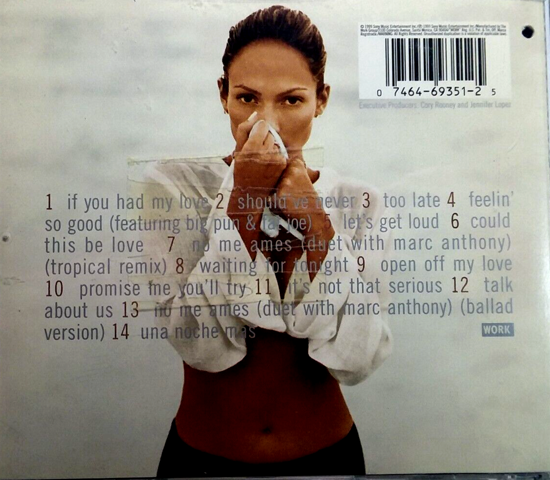 JENNIFER LOPEZ - On The 6 - 1999 Sony CD | eBay