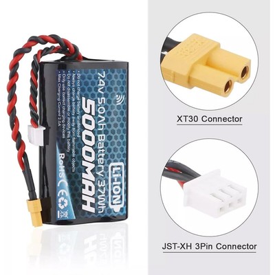 7.4V 5000mAh Battery for RadioMaster TX16S Radio Transmitter Remote Controllerhh