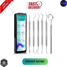 Dental Tools, Dental Pick for Teeth Cleaning, Stainless Steel Hygiene Kit with