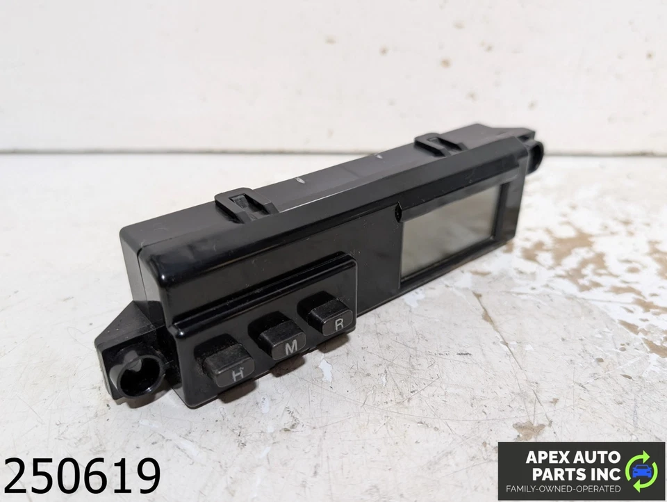 Reloj de tablero digital negro OEM 2001-2003 Acura CL 3,2 L Foto 2 de 4