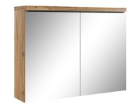 Badplaats Spiegelschrank Paso 80 X 60 Cm Eiche - Badezimmerschrank Mit Spiegel U