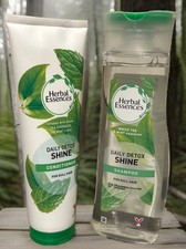 Image of Herbal Essences Daily Detox SHINE Shampoo 400 ml & Conditioner Dull Hair 275ml