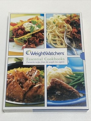 (NEW) Weight Watchers Essential 4 Cookbooks Favourite Recipes (Hardcover 2003)