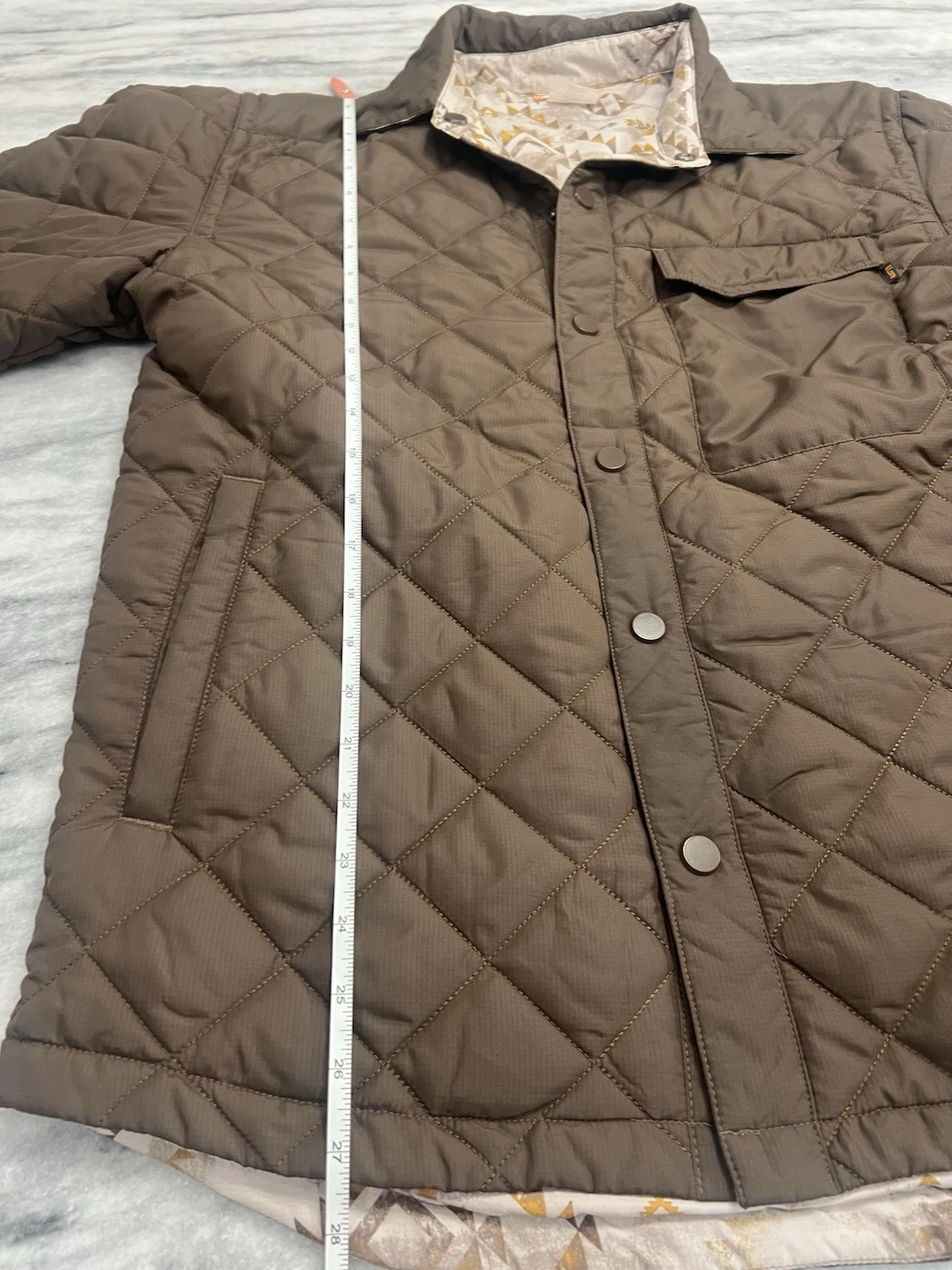 & Lore by Tahoe River brown /aztec Reversible Jacket size men’s small image 9