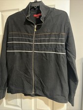 French Connection FCUK Full Zip Sweatshirt Mens XXL Vintage
