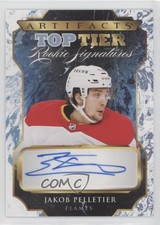 2023-24 Upper Deck Artifacts Top Tier Rookie Signatures Jakob Pelletier Auto ht1